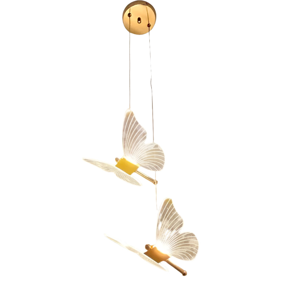 Børns LED Lampe i Sommerfugl Design 5