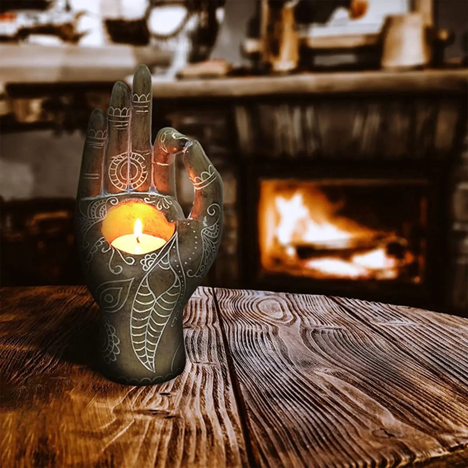 Buddha Hand Lysestage