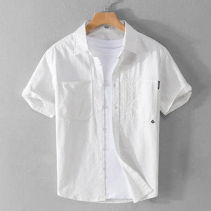 Variant image for Herre Skjorter Casual Bomuld Med Lommer-13