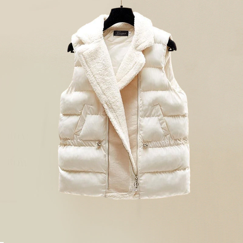 Dame 3-delt Vinter Sæt med Puffervest 2