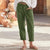 Dame Baggy Bukser Oversize Linned Med Lommer 3