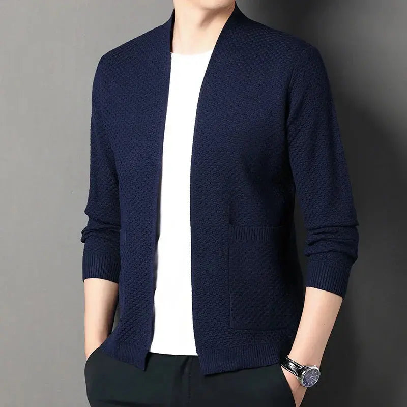 Dame Blazer Jakke Klassisk Jacquard Stil med Figursyet Silhuet 4