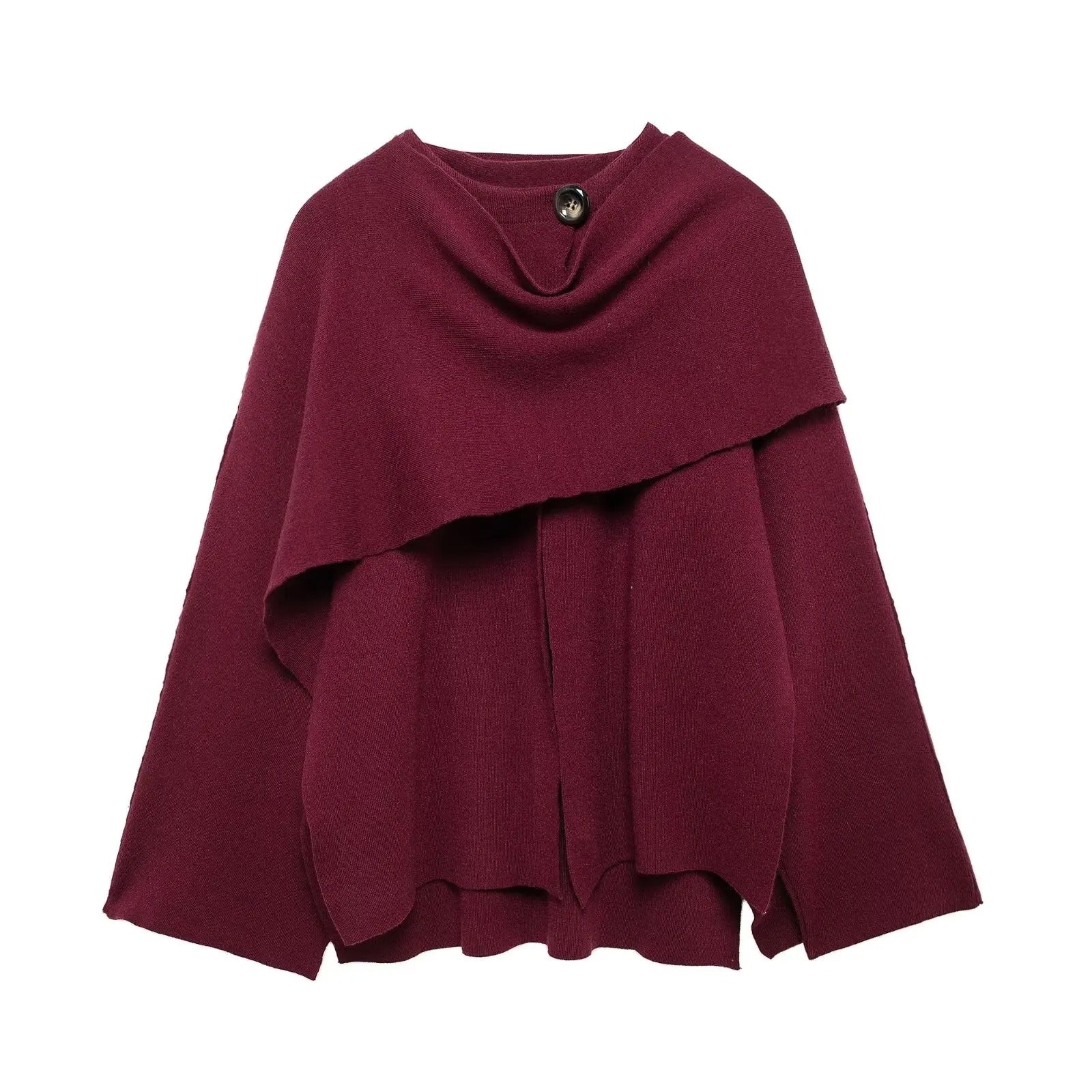 Dame Cape Coat Draperet 2