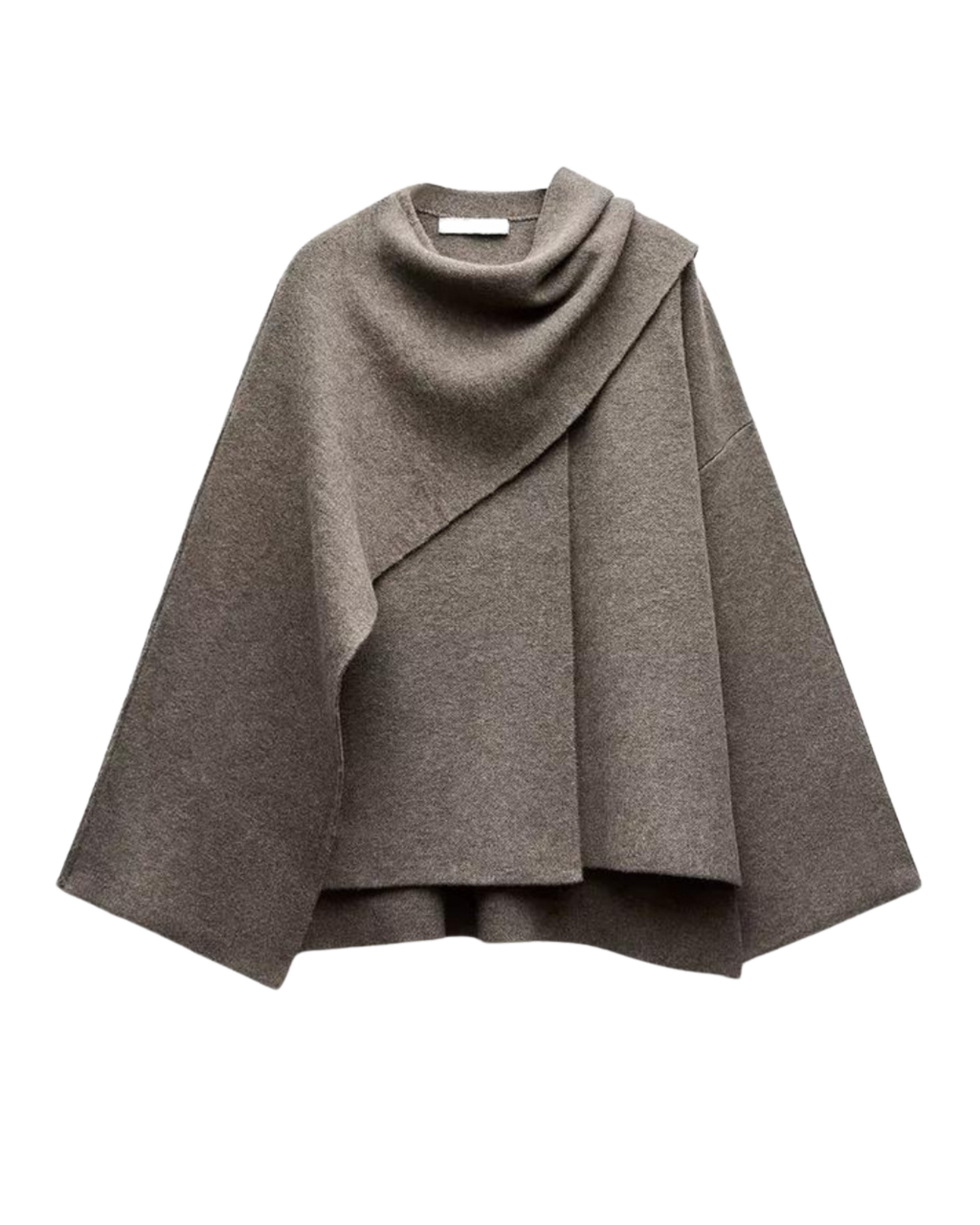 Dame Cape Coat Draperet 6