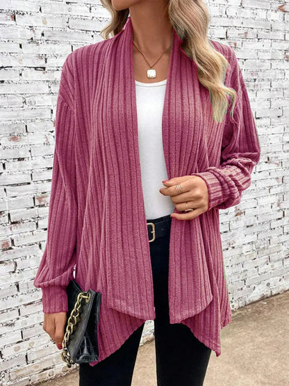 Dame Cardigan Draperet Design til Lagdeling 3