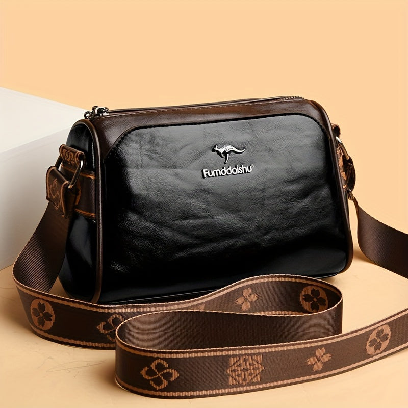 Dame Crossbody Taske Tidløst Design med Justerbar Rem 1