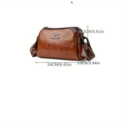Dame Crossbody Taske Tidløst Design med Justerbar Rem 5