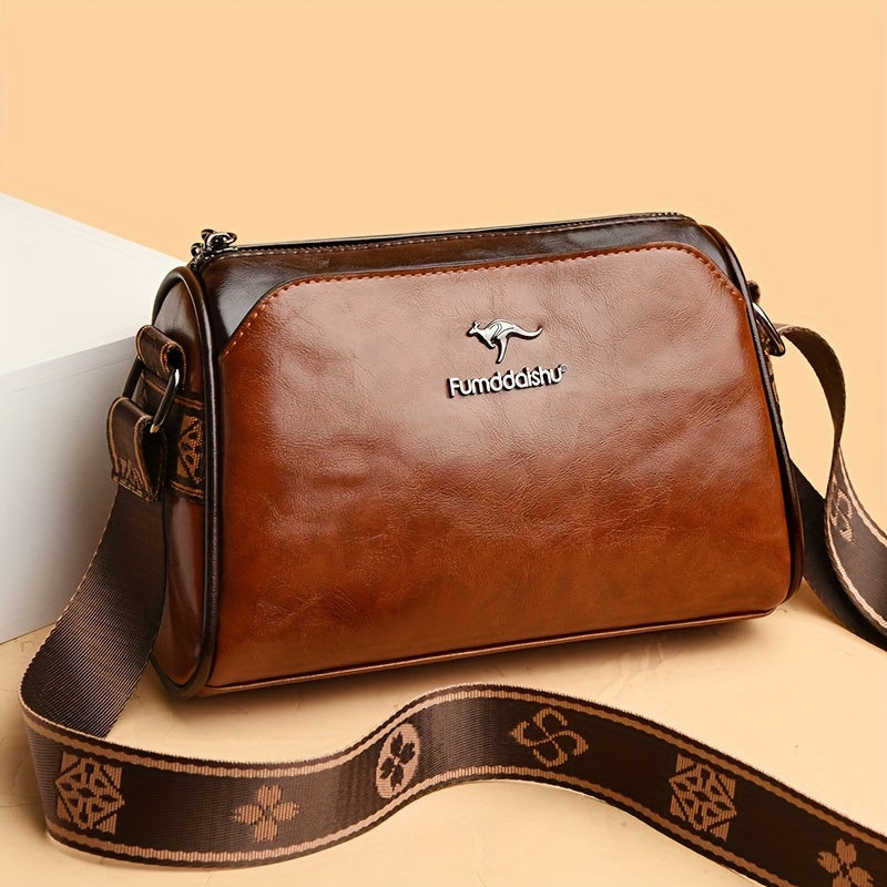 Dame Crossbody Taske Tidløst Design med Justerbar Rem 8