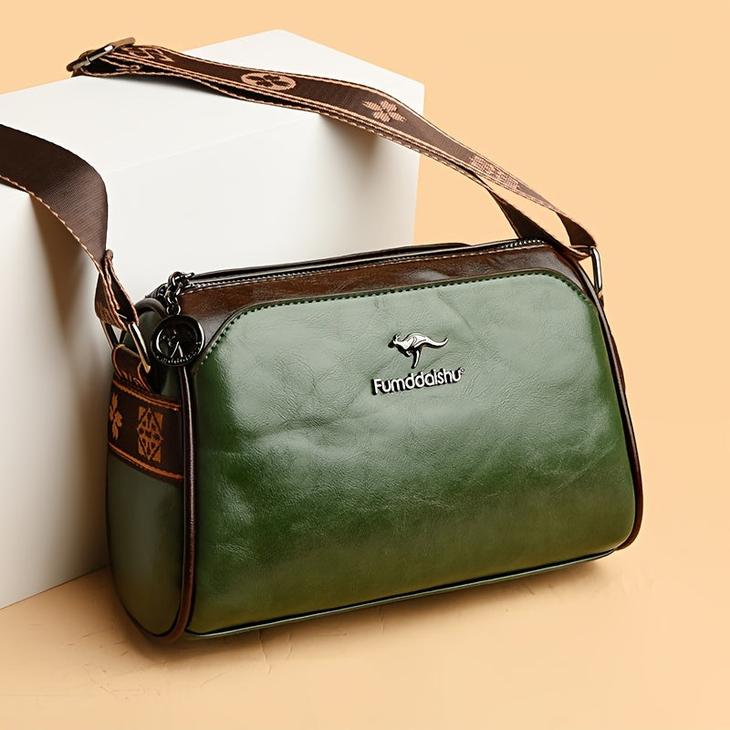 Dame Crossbody Taske Tidløst Design med Justerbar Rem 9