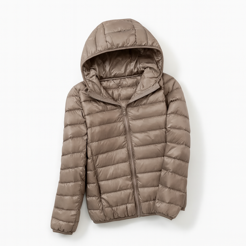 Dame Hættejakke Vinterstil 15