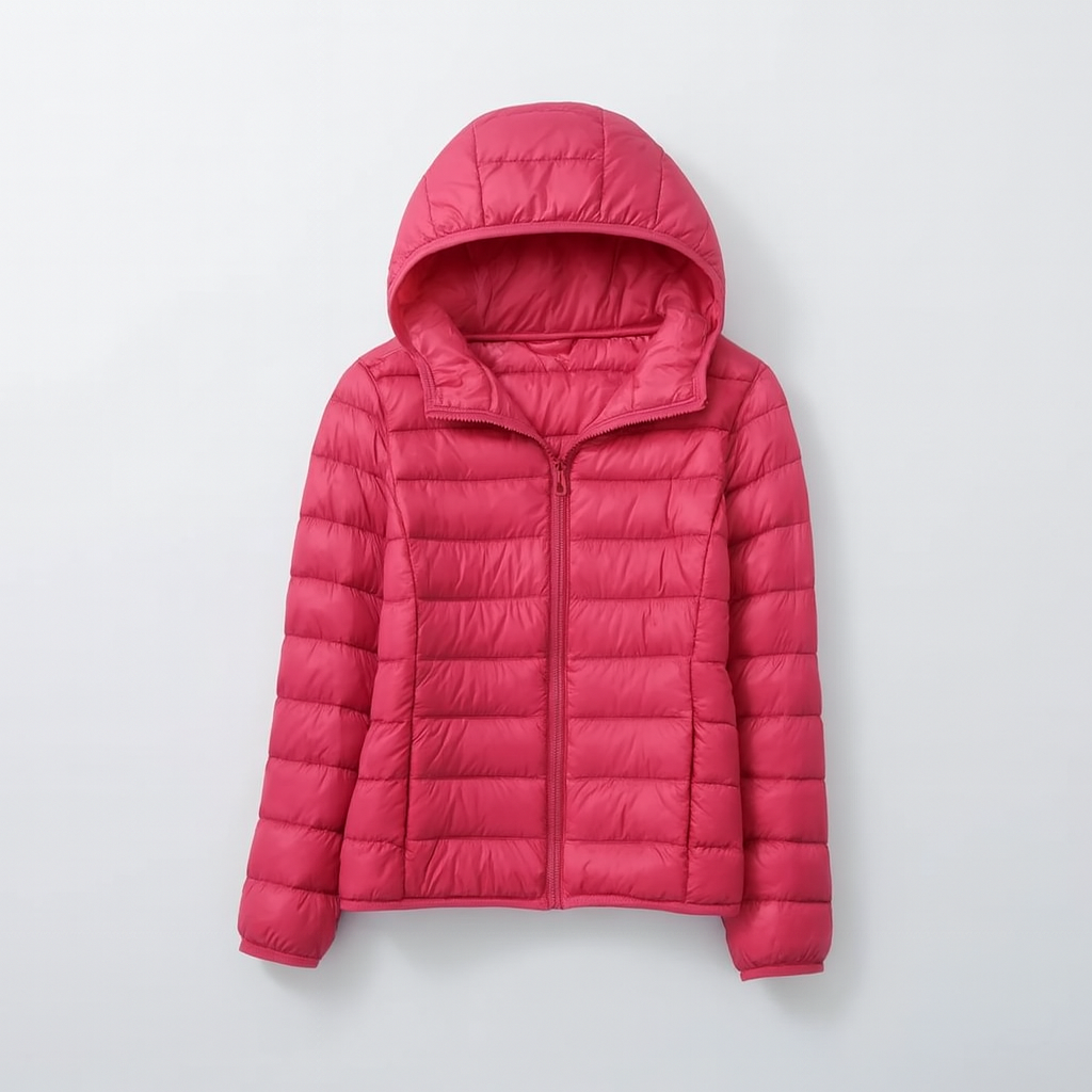 Dame Hættejakke Vinterstil 2