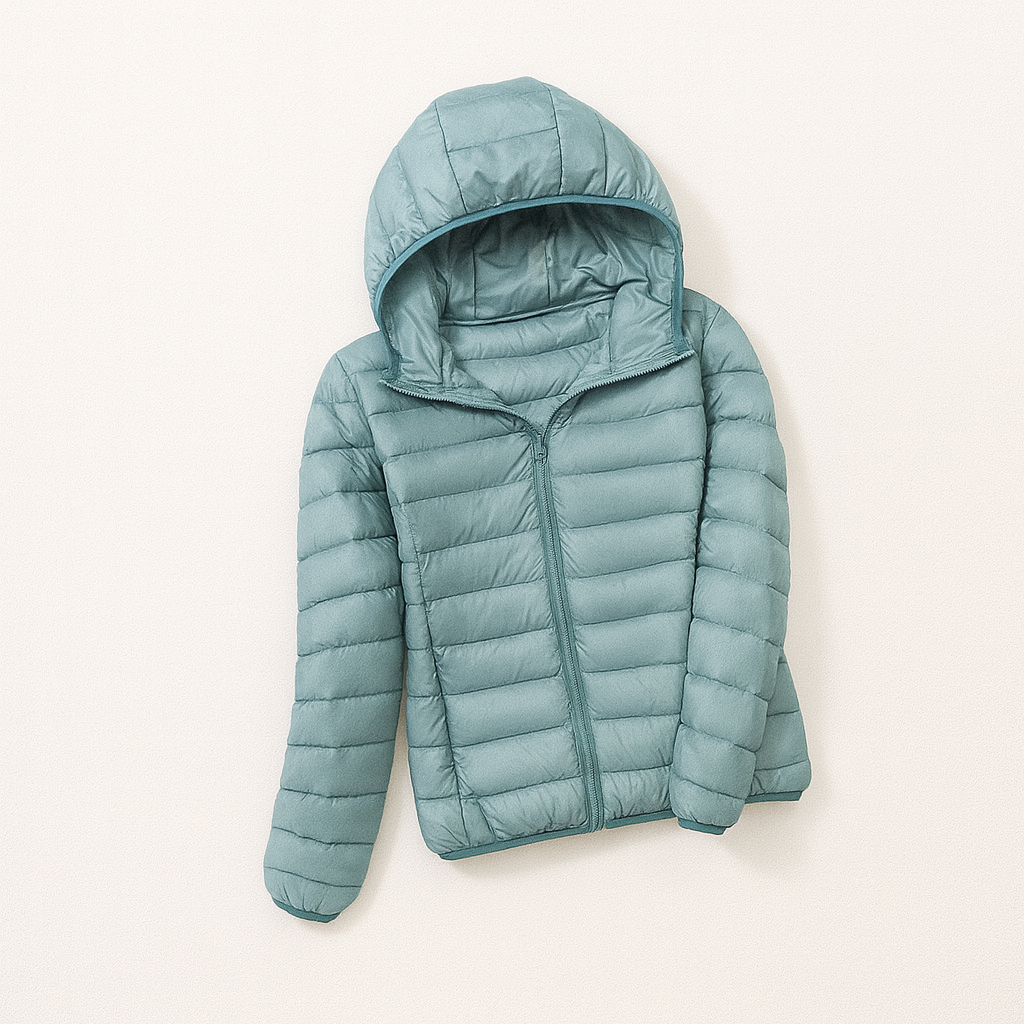 Dame Hættejakke Vinterstil 3