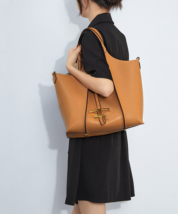 Dame Håndtaske Rummelig Design med Praktiske Lommer 2