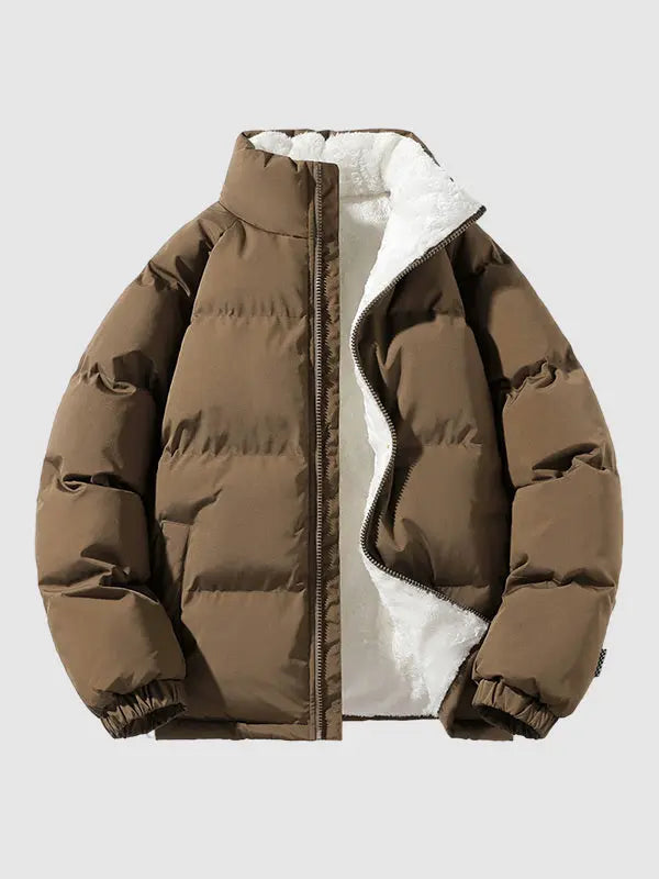 Dame Jakke Puffer Med Trendy Design 2