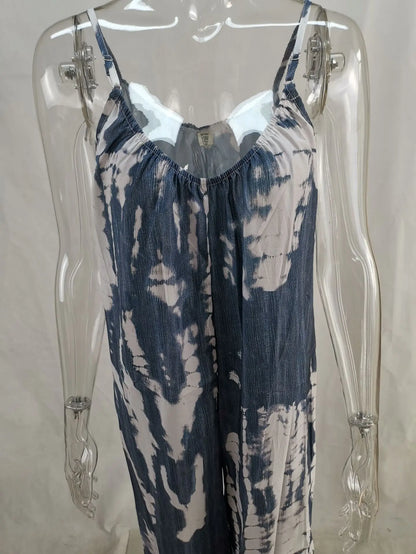 Dame Jumpsuit med Brede Ben 4