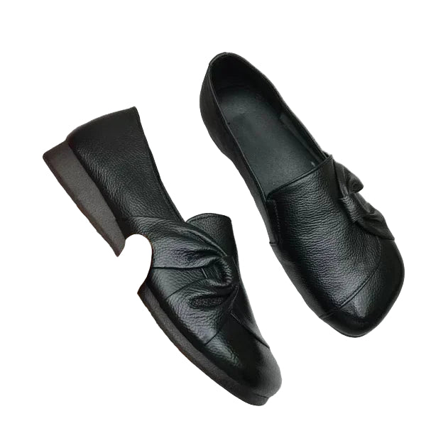 Dame Lædersko med Skridsikker Overflade 0