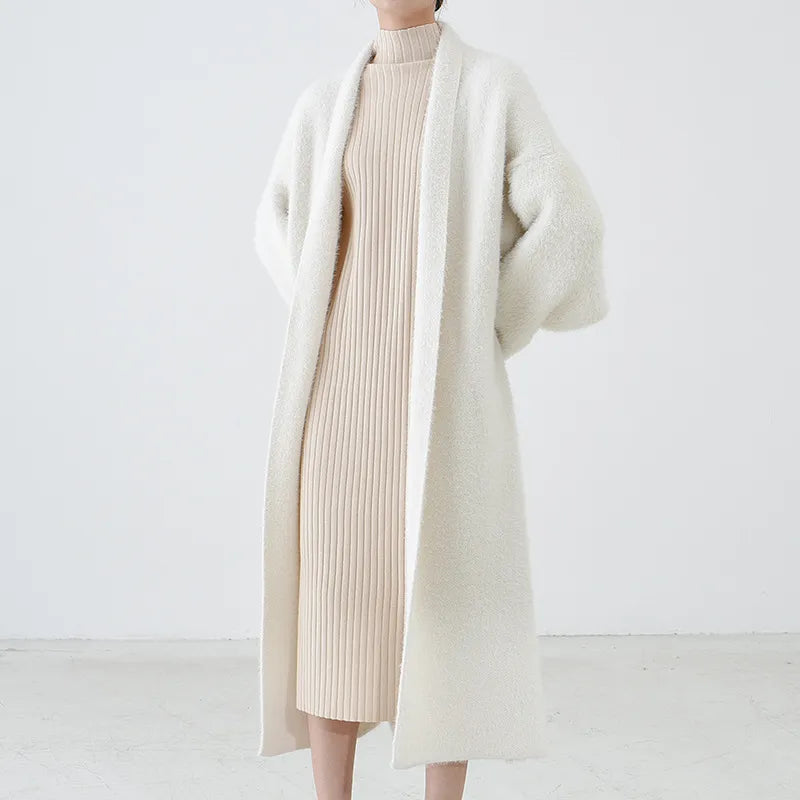 Dame Langline Cardigan Åben Stil 1