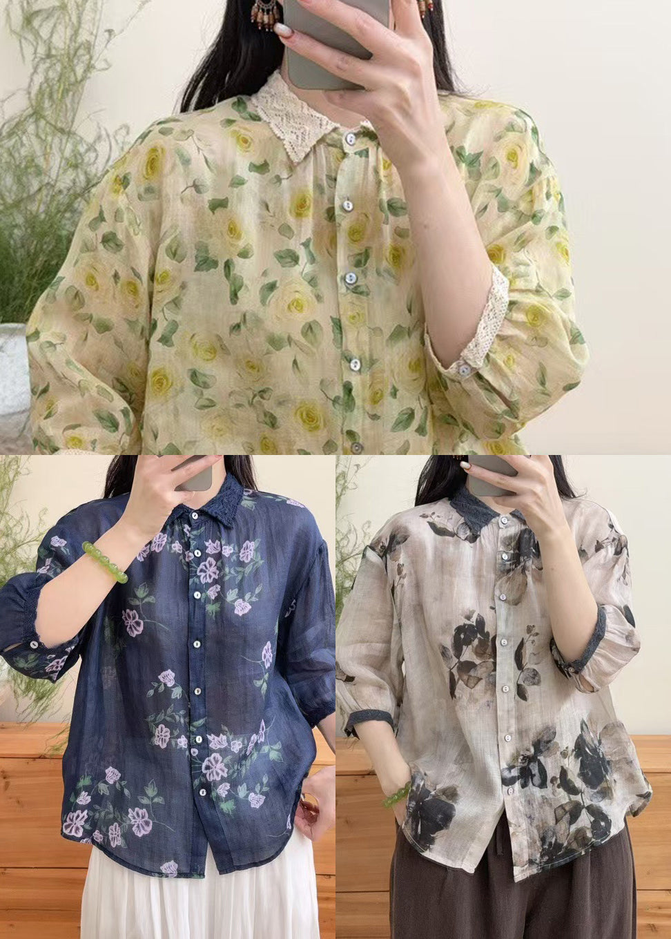 Dame Oversized Top med Print til Varme Sommerdage 4