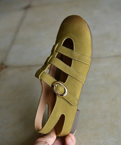 Dame Sandaler Casual Hul Design Med Åben Konstruktion 3