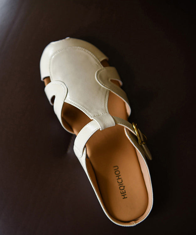 Dame Sandaler Med Hulmønster Og Slide Design 2