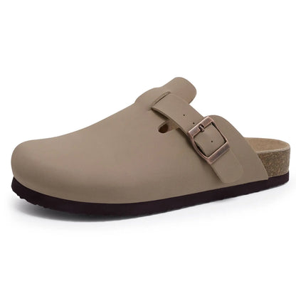 Dame Sandaler Mules Med Justerbar Rem og Skridsikker Sål 13