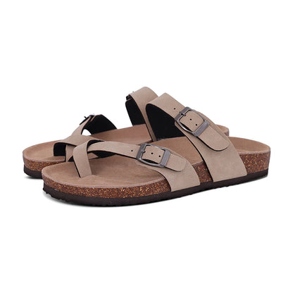 Dame Sandaler Mules Med Justerbar Rem og Skridsikker Sål 18