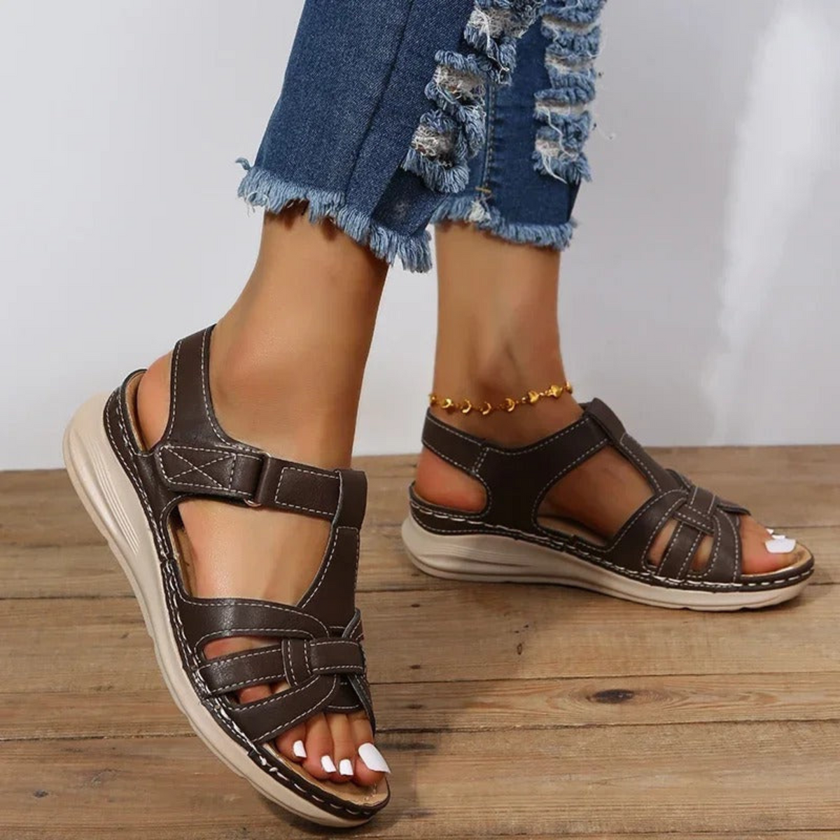 Dame Sandaler med Ergonomisk Design og Moderne Look 4