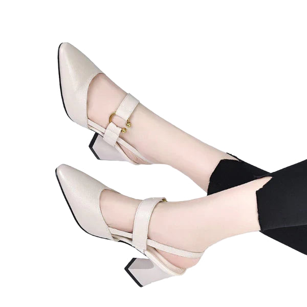 Dame Sandaler med Hæle og Åben Tå 0