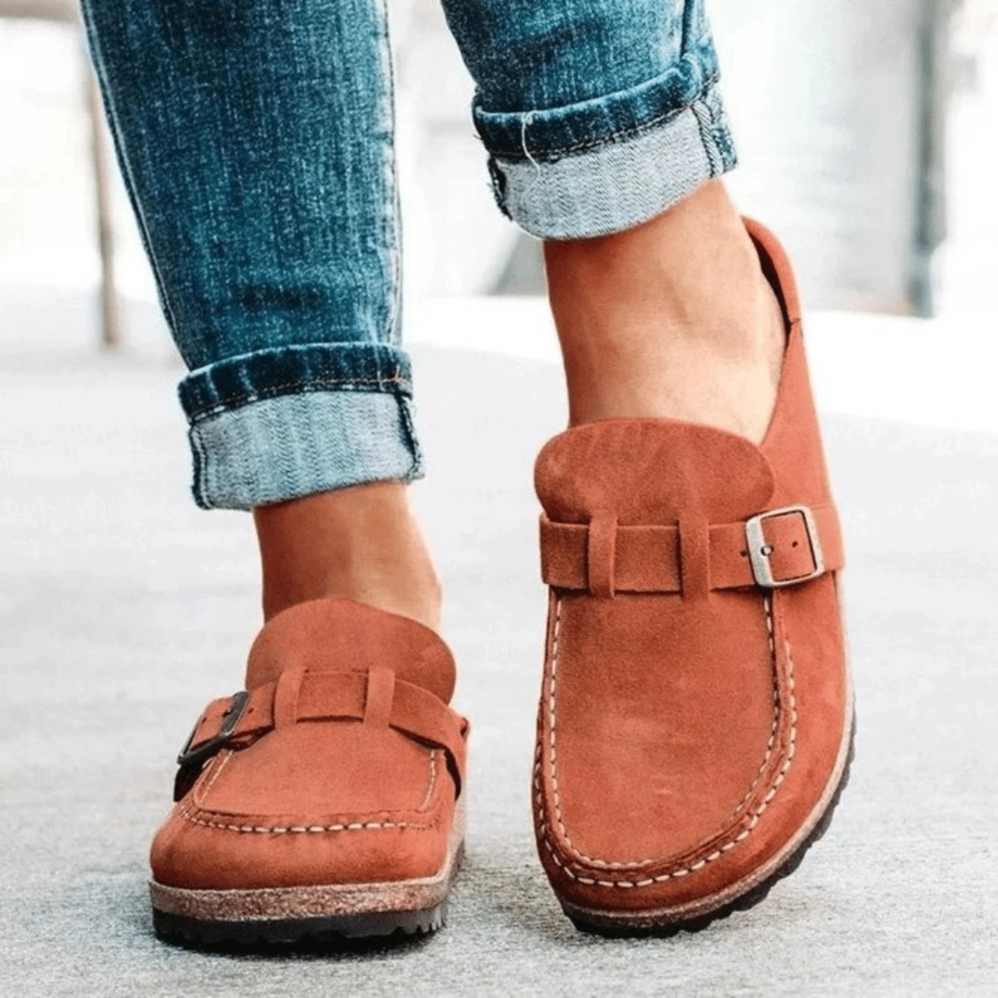 Dame Sandaler med Memory Foam Indersål 4