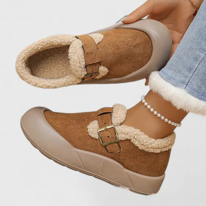 Dame Sko Slip-On med Spænde til Sommerbrug 1