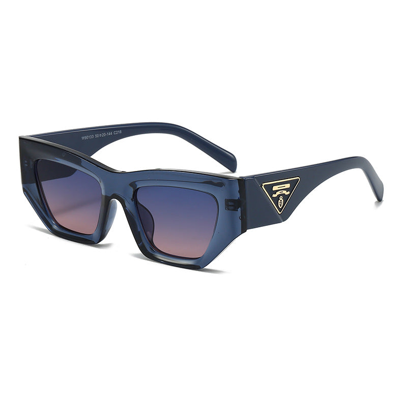 Dame Solbriller Geometrisk Design Med UV-Beskyttelse 6