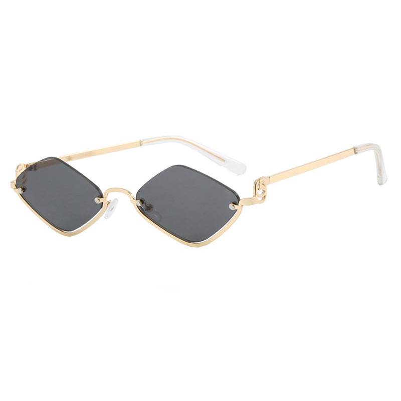 Dame Solbriller Geometrisk Design med UV-Beskyttelse 4