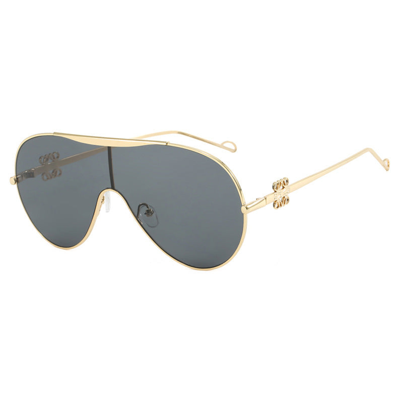 Dame Solbriller Sporty Shield Design med UV-Beskyttelse 3