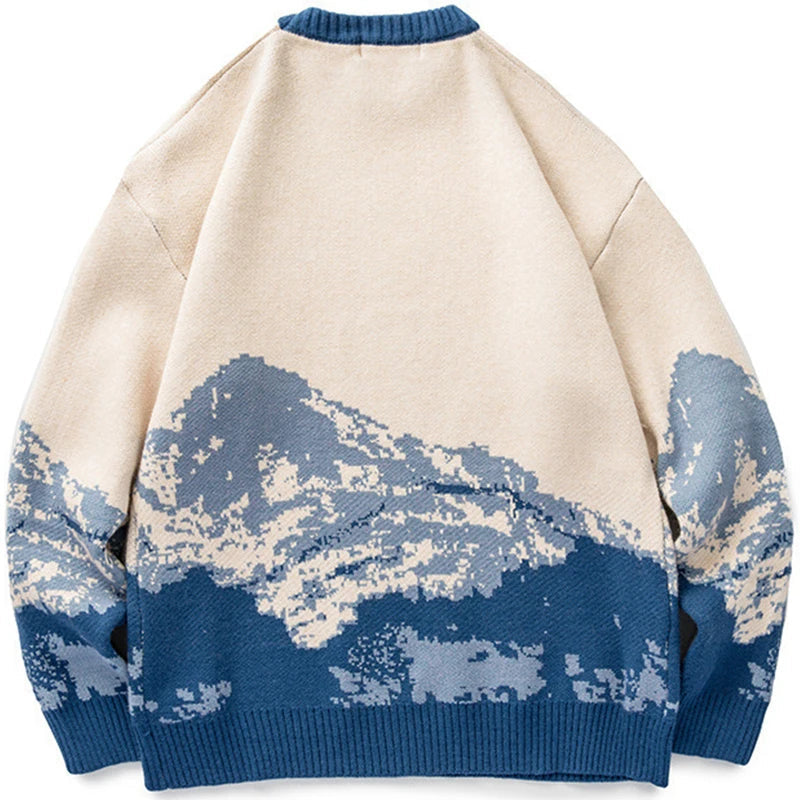 Dame Striktrøje Oversized 1