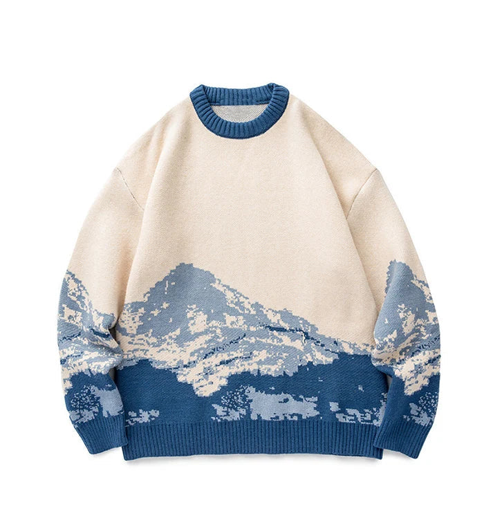 Dame Striktrøje Oversized 4