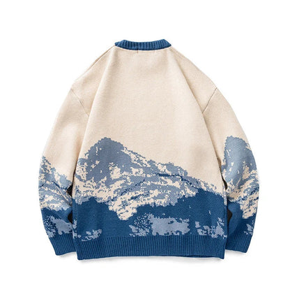 Dame Striktrøje Oversized 5