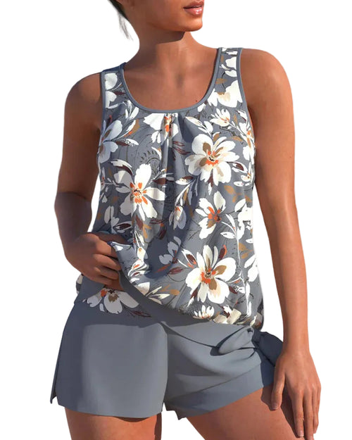 Dame Tankini Badetøj Trendy Design til Strand og Pool 0