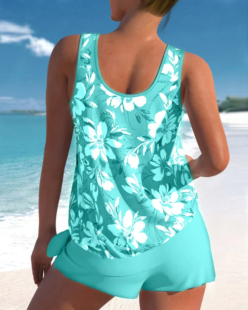Dame Tankini Badetøj Trendy Design til Strand og Pool 3
