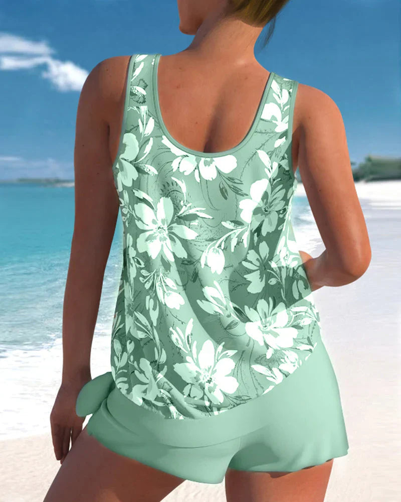 Dame Tankini Badetøj Trendy Design til Strand og Pool 4