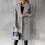 Dame Vinterjakke Lang Dunjakke Moderne Design 2
