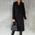 Dame Vinterjakke Lang Dunjakke Moderne Design 3