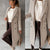 Dame Vinterjakke Lang Dunjakke Moderne Design 8