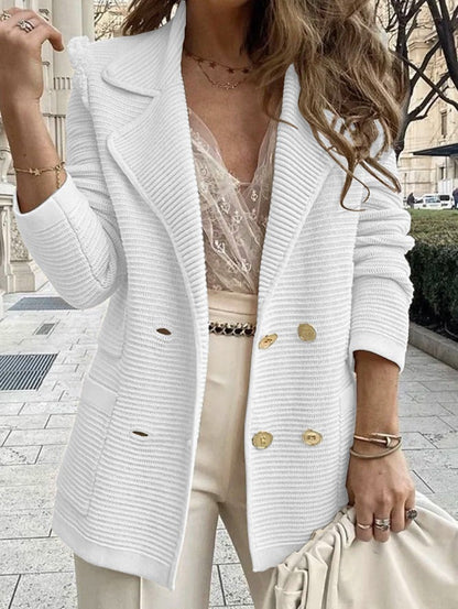 Damejakke Dobbeltradet Blazer 1