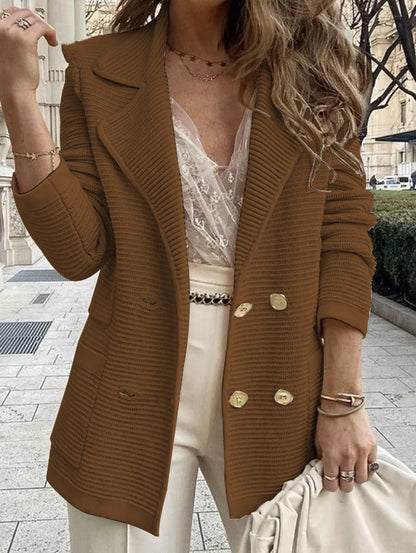 Damejakke Dobbeltradet Blazer 5