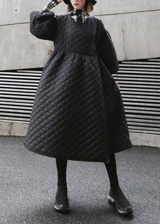 Dameparka Oversize Vinterfrakke med Lanterneærmer 1