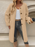 Damer's Lange Fleece Vest med Knapper - Komfortabel og Moderne Stil 4
