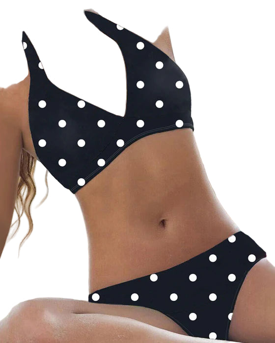 Damernes Bikini Moderne med Blomsterdesign 1