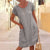 Damernes Kjole Elegant Design i Linned 2