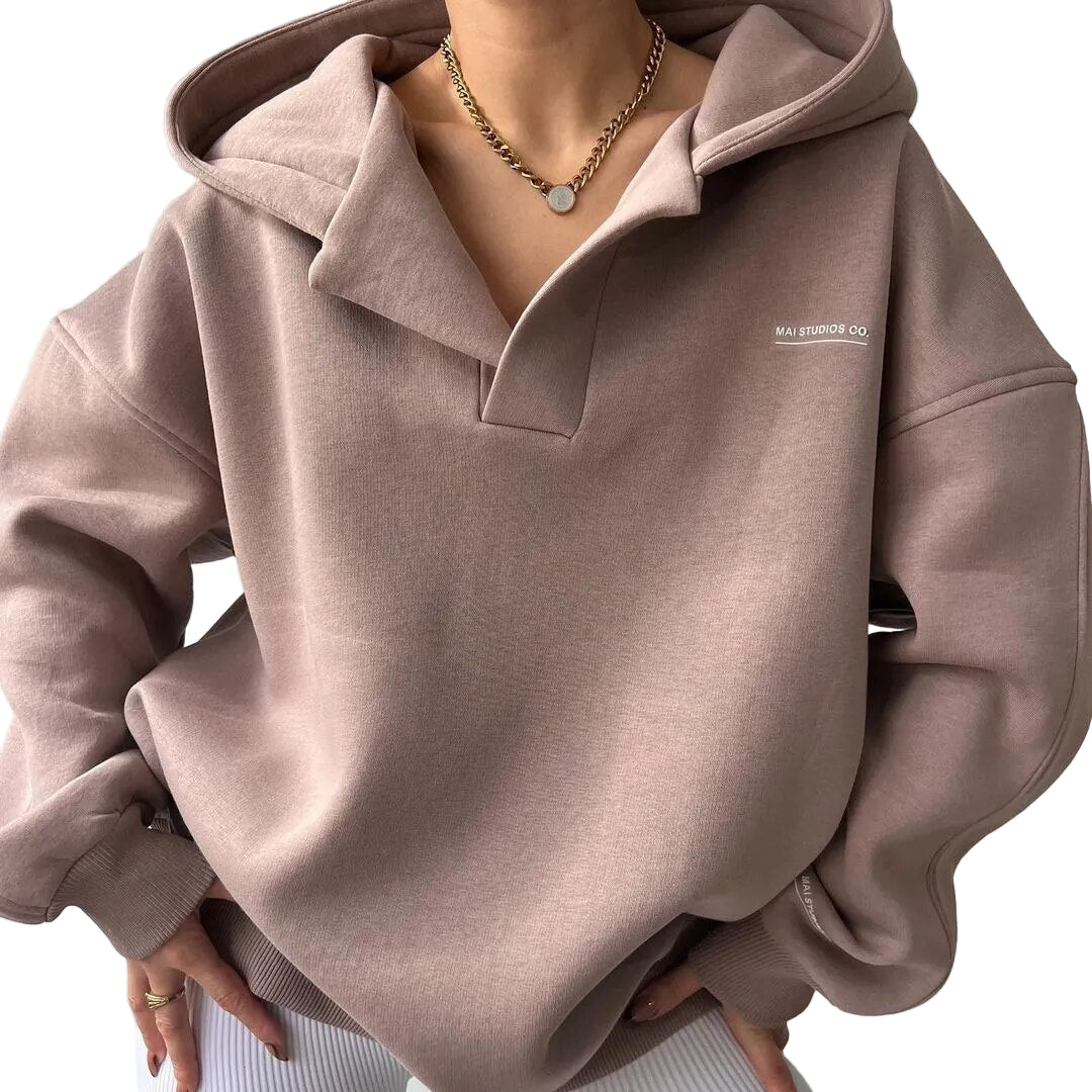 Damernes Lækre Kapuzenpullover Casual 0