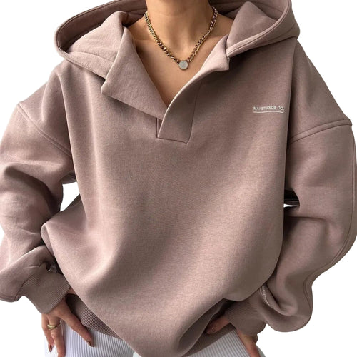 Damernes Lækre Kapuzenpullover Casual 0
